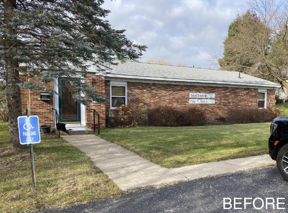 Bachelder Front Before